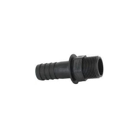 Conector de pvc M15x21/16 para irrigación por goteo