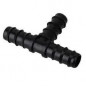 Tee scanalato 16mm diametro pvc per gocciolamento 