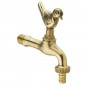 Decorative garden faucet with bird's eye motif M1/2-M3/4