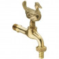 Decorative garden tap with duck pattern M1/2-M3/4