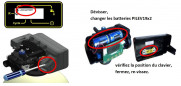 Batterien für Wasserenthärter POALR, Modell IQ APPART (Satz von 2)