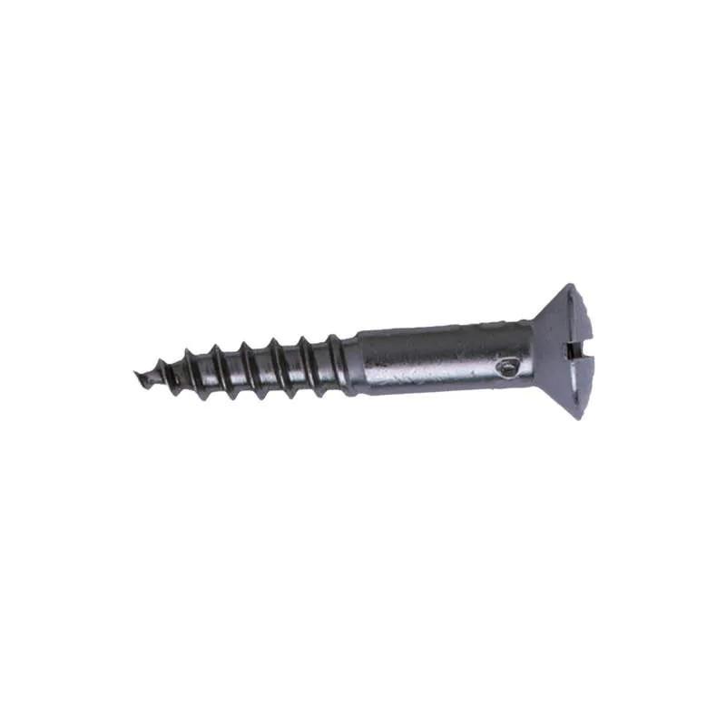 Chrome-plated brass screw 6 x 70, 10p