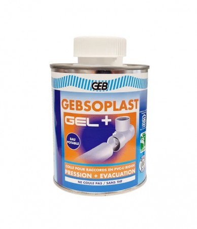 Colle PVC GEB plus alimentaire 500ml 