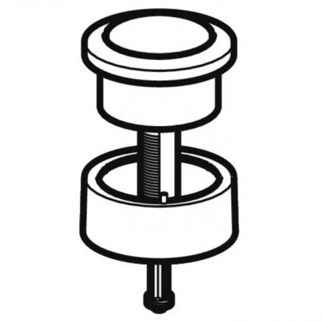 Zugknopf für GEBERIT Nemo Solo Mechanismus