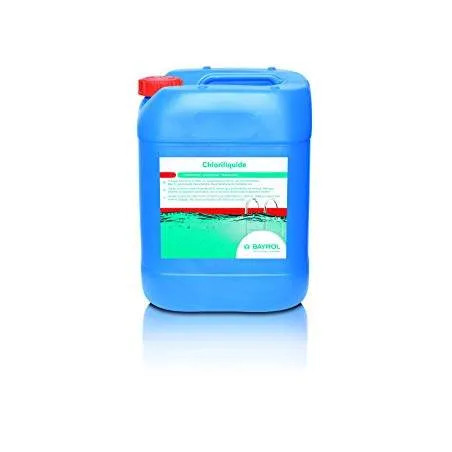 Chlore liquide (hypochlorite de sodium), 20 litres