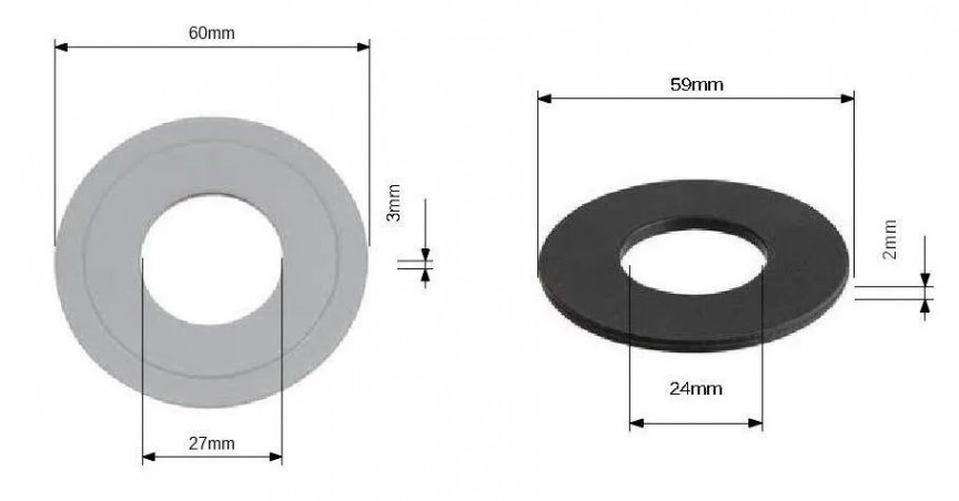 Gaskets for SAS/NICOLL valve 1V/2V/3V -0709325/9887376