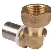 Codo de latón multicapa Hembra radial tipo 20x27/26mm