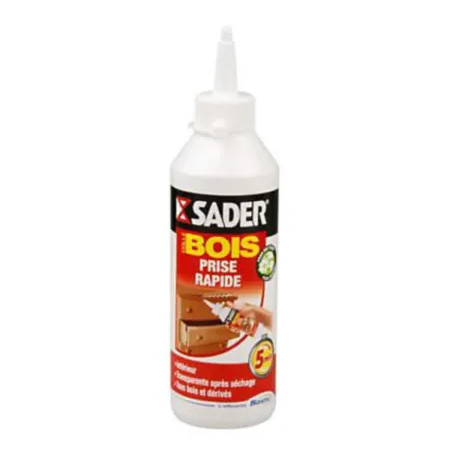 Pegamento para madera de fraguado rápido SADER 250 g