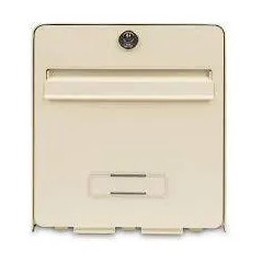 Boite aux lettres NF FAVOR MISSIVE 1 porte beige