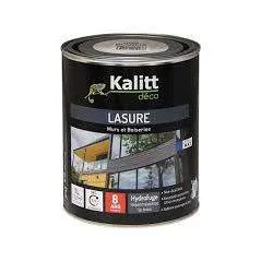 Lasure 8 ans - Les modernes - bois blanchi mat 1L - KALITT