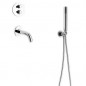 COX concealed bath and shower set thermostatic version