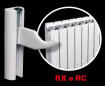 2 Consoles RC pour radiateur aluminium, fixations pour corps creux