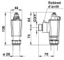 Presto 1000XL TC valve with stop