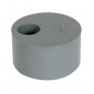 Reductor de PVC incorporado, macho 80mm, hembra 40mm