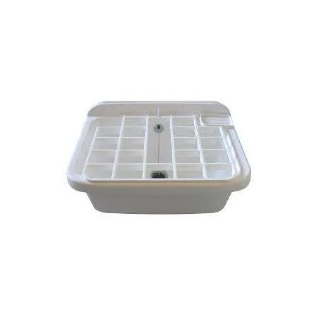 Water station white 550x390x280 complete