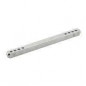 Square drilled 7x80mm door handle, 2 pieces 