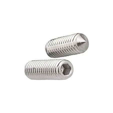 Vis pointeau x2 diamètre 6mm longueur 10mm + clé allen