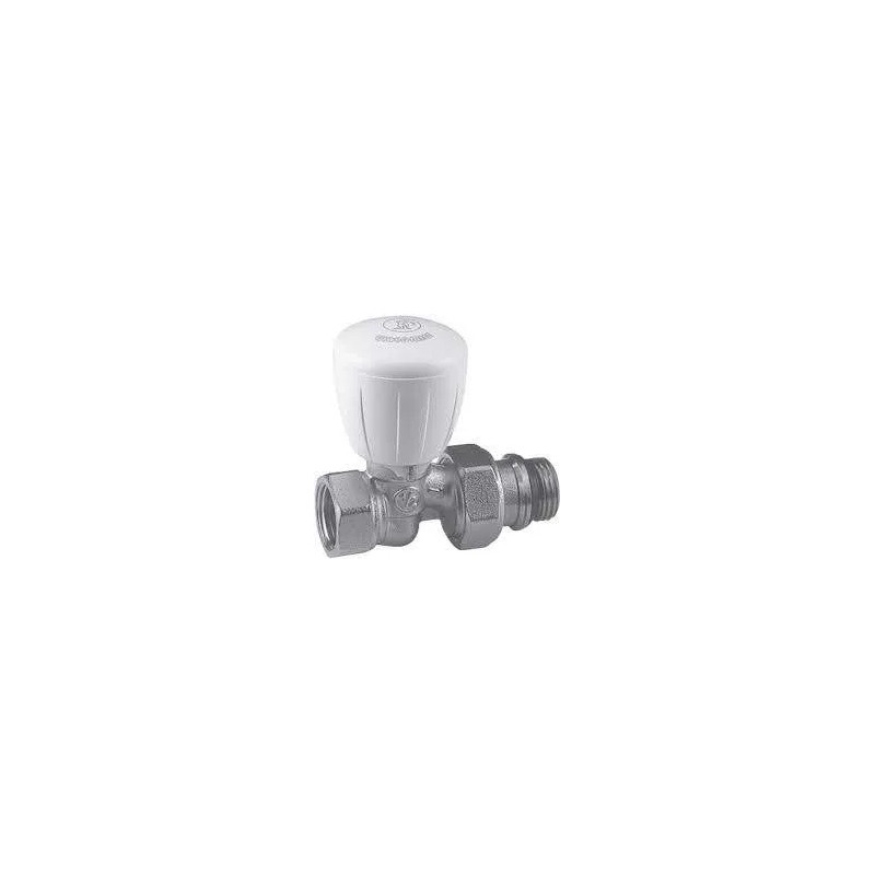 Radiator Valve - Straight Iron Series 12x17 - R422TG