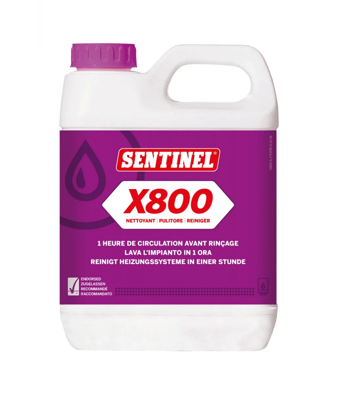 Sentinel X 800, Désembouant rapide pour réseau de chauffage 