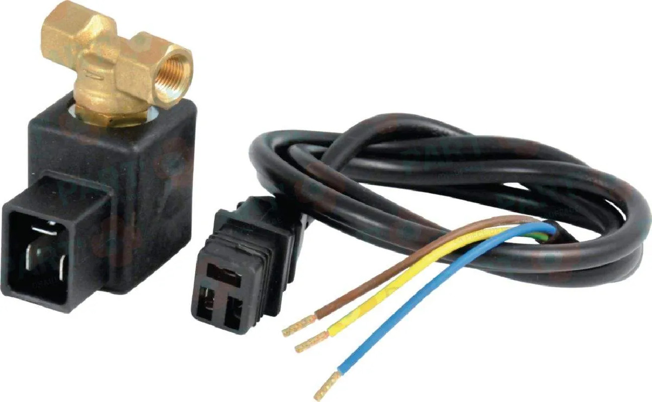 Solenoid valve for 1/8" double female nozzle line