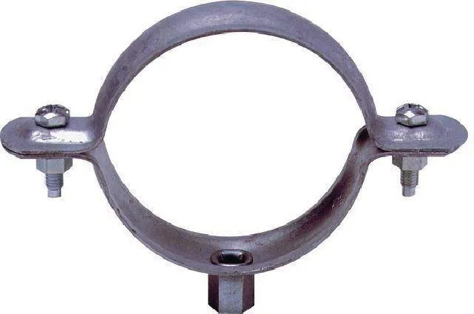 Collar de bajante galvanizado con un diámetro de 200 mm