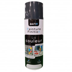 Pintura brillante en aerosol 400ml, gris oscuro, RAL 7016