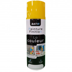 Pintura brillante en aerosol 400ml, amarillo, RAL 1023