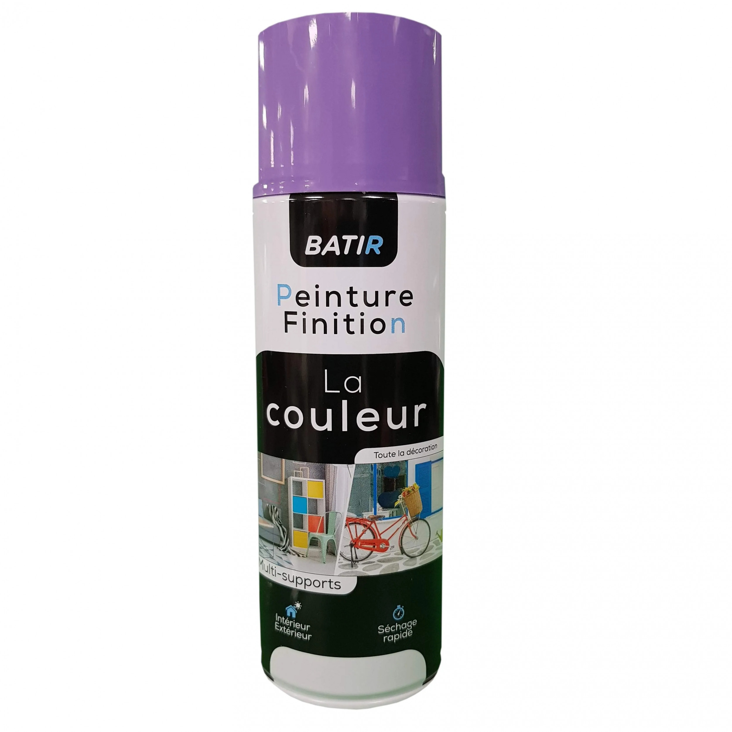 Pintura brillante en aerosol 400ml, lila, RAL 4005