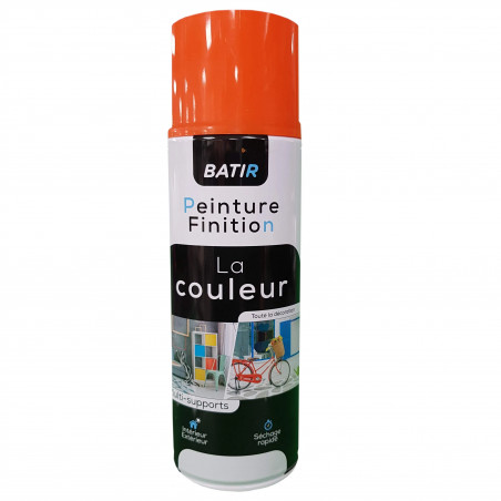 Pintura brillante en aerosol 400ml, mandarina, RAL 2004