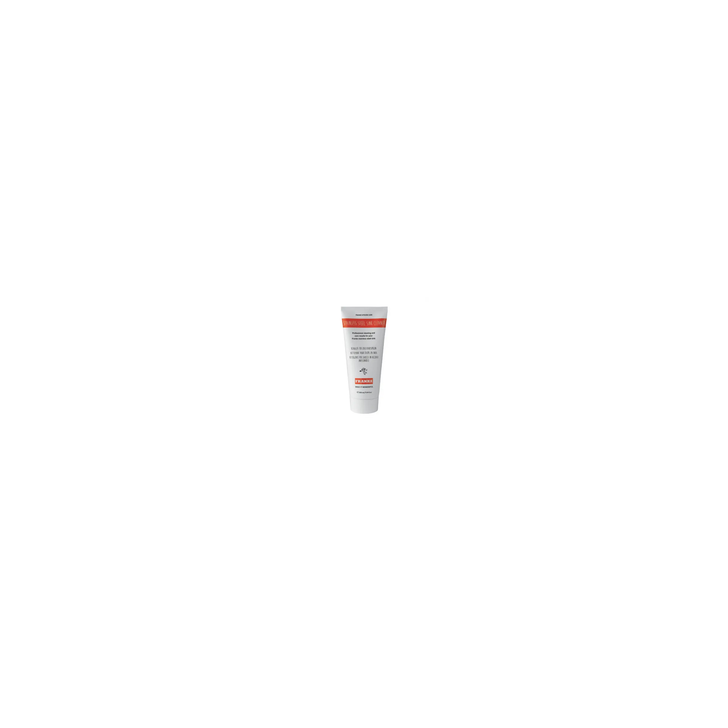 Crema limpiadora para acero inoxidable 200 ml 