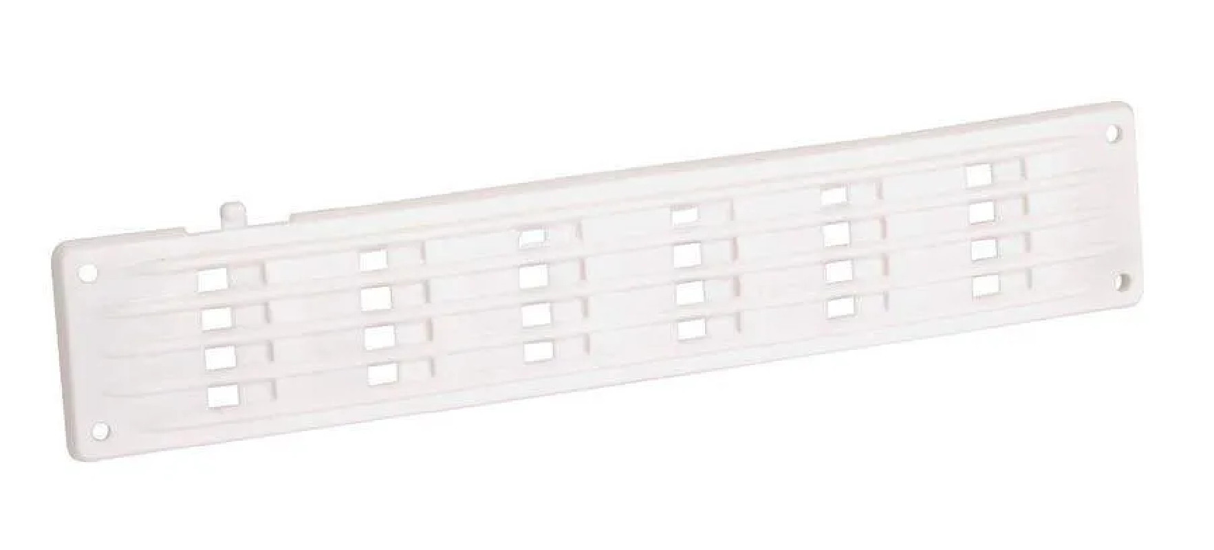 Grille plate à fermeture, 400x40 mm, pour bas de porte