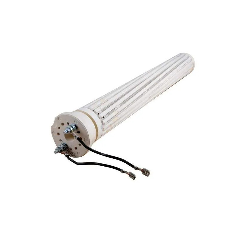 Single-phase steatite heater D.52 - 1800W, with wires and supports