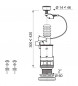 MD2 single flush cable mechanism