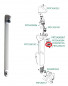 1 Gitter + Membran für DL300S - DL350S - DL400S