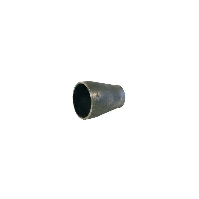 Black steel reducer to weld 76.1x60.3mm.