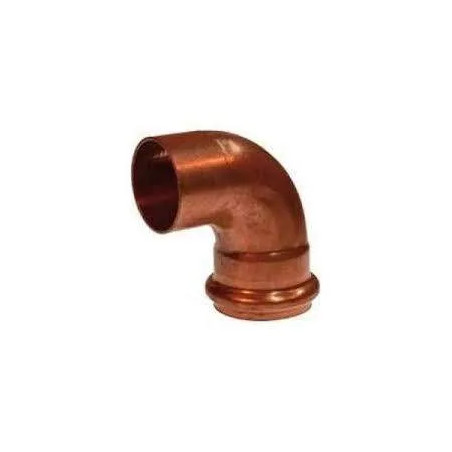 Conector de cobre acodado MF Plomo/PVC o cobre/PVC D.32