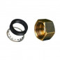 Grip + nut 20x27 for copper D.18mm - 10 pieces.