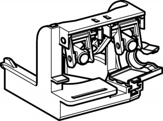 Stützblock für UP100 Einbautank frontal