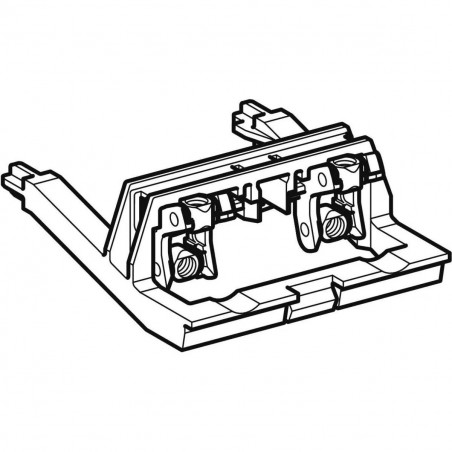 Bloc support pour chasse d\'eau encastrée ARTLINE