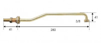 Tube d'alimentation par dessous