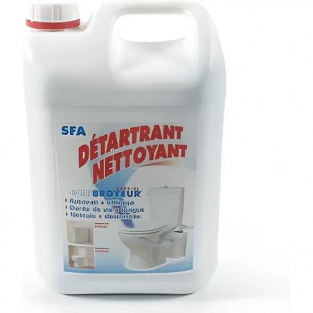 Détartrant pour broyeurs wc, bidon de 5 litres