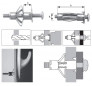 Plumbagrip Placo Peg Bare 5 x 53, 10 piezas