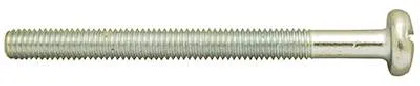 Metal screws 4x40 for HM wall plugs, 50 pieces