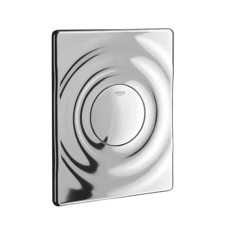 SURF single button control panel, chrome