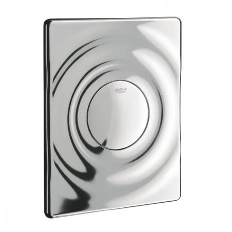 SURF single button control panel, chrome