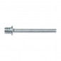 Metal screw 5x60 for wall plug, 100 pieces