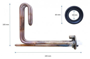 2000W immersion heater, for ANDRIS LUX 30 litres