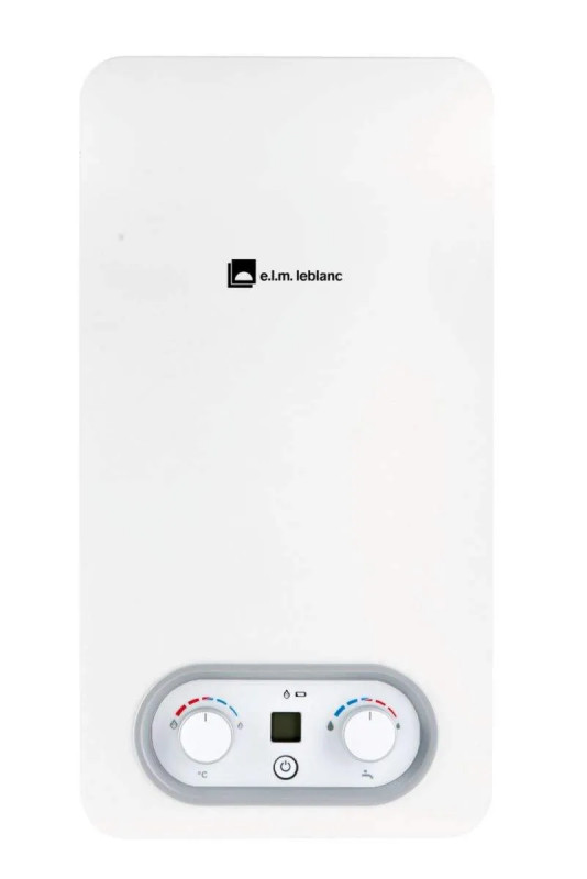 Chauffe bains ONDEA LC10 4 VPN BAS NOX Gaz Naturel (avec veilleuse)