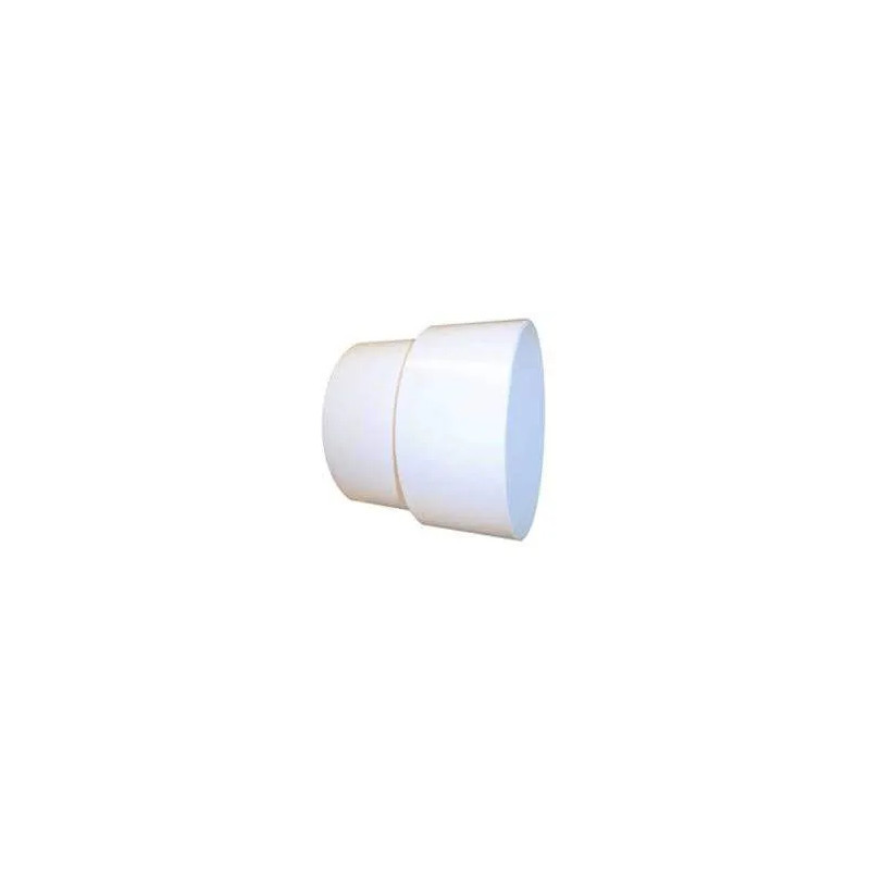 White PVC sleeve Female D.100mm Male D.93mm.