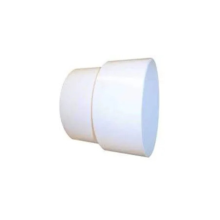 Manguito de PVC blanco Mujer D.100mm Hombre D.93mm.